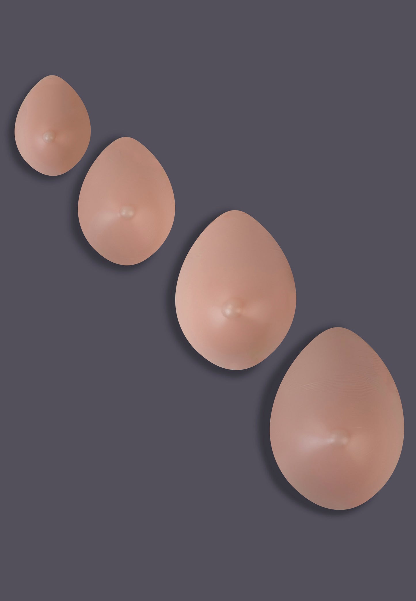 Breast Prostheses oval caramel – UNTAG