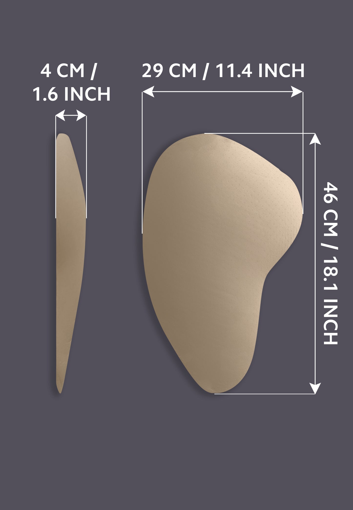 Hip Pads Extravaganza beige