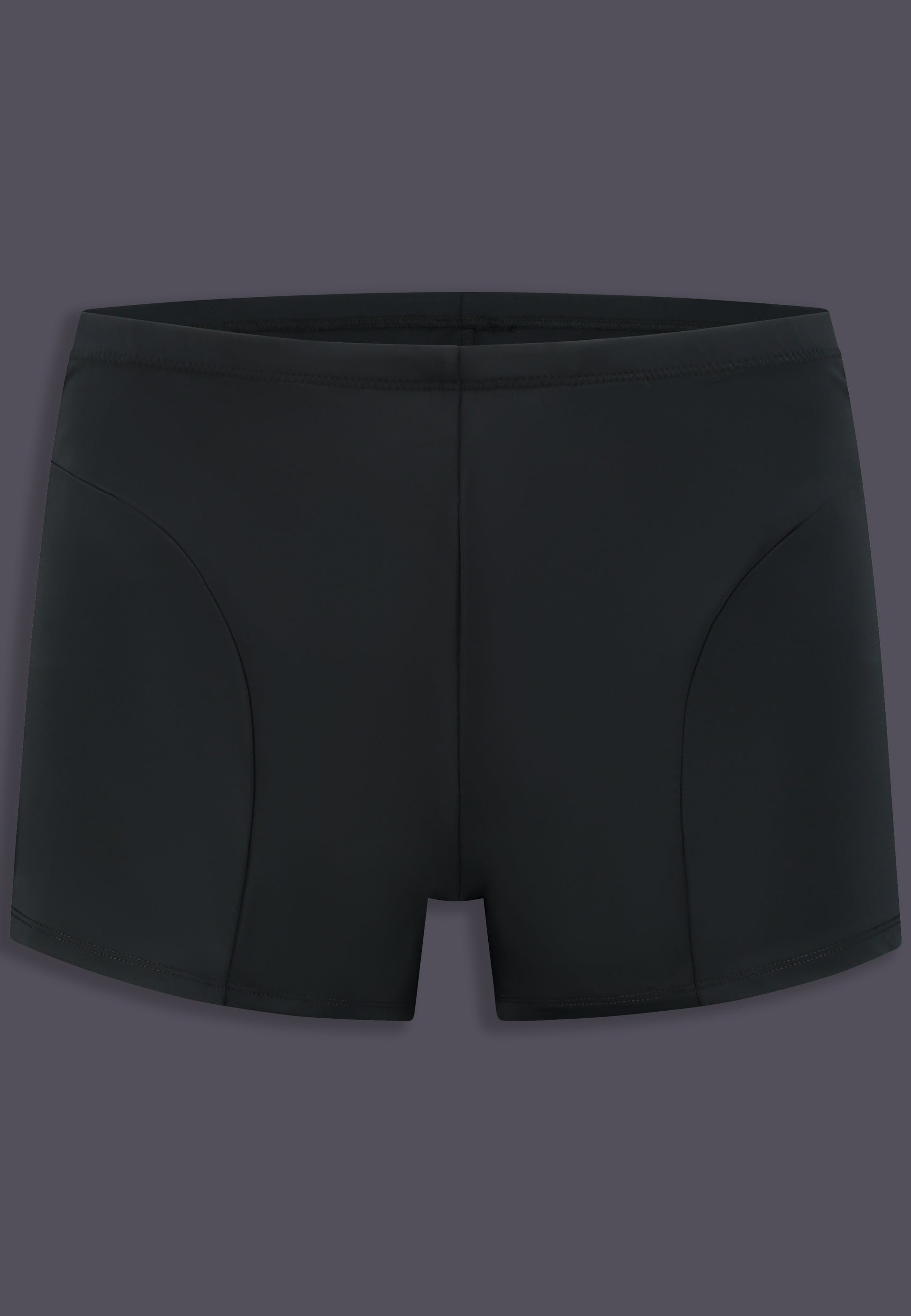 Swim Shorts black, front view by UNTAG