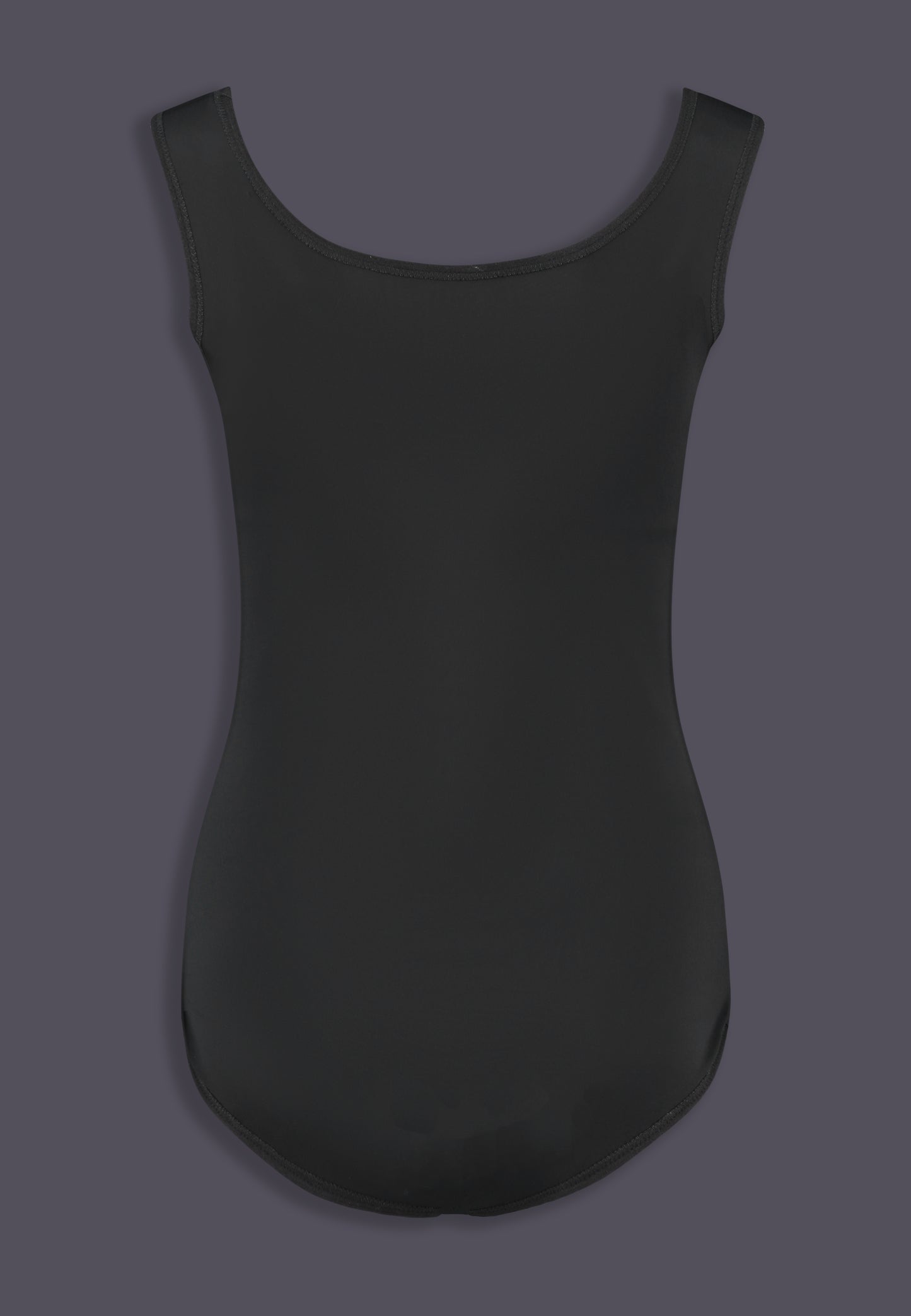 Swimsuit black, back view of the product, designed by UNTAG