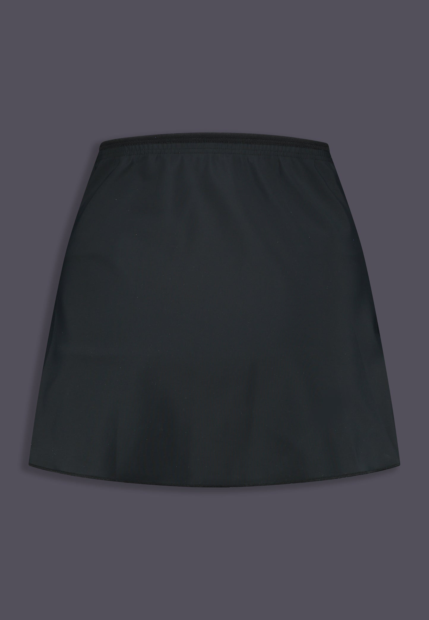 Swim Skirt black, back view
