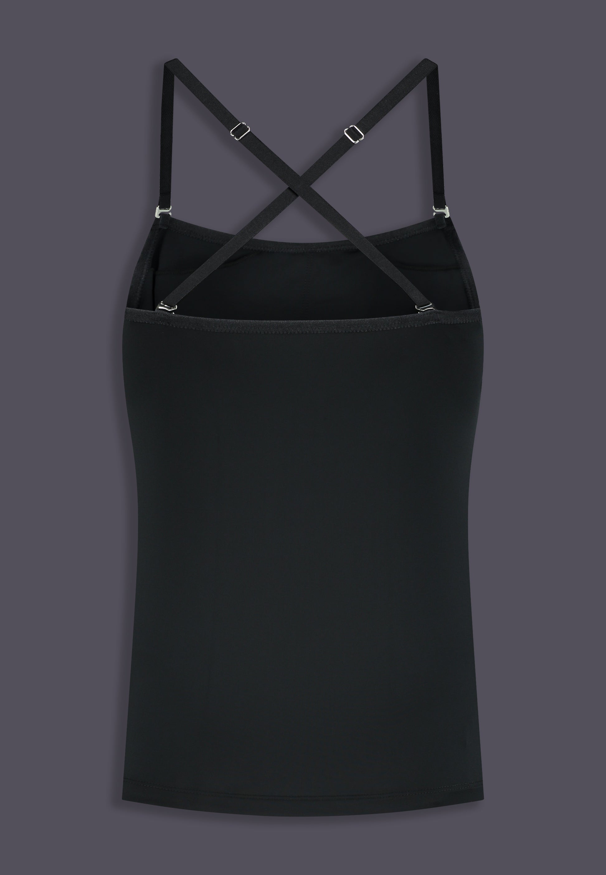 Bikini Singlet Advanced black, back view by UNTAG