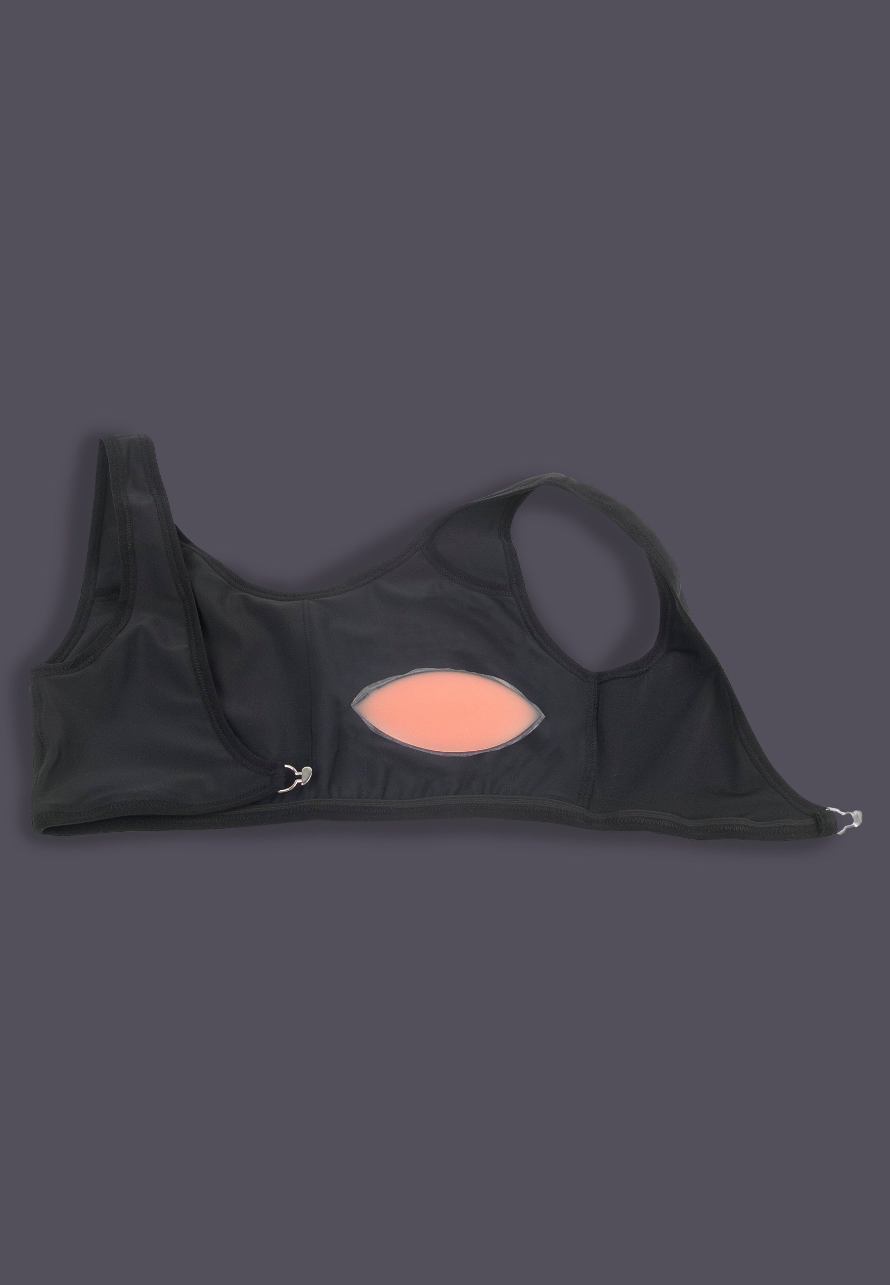 The Silicone Breastpads oval inside the Bikinitop