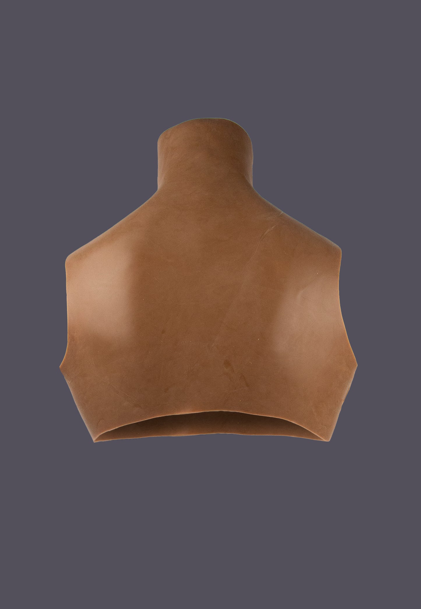 The back of the Silicone Torso chocolate